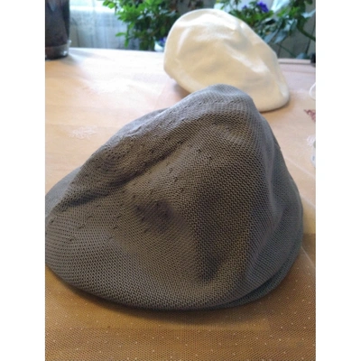 Pre-owned Kangol Hat In Grey
