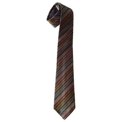 Pre-owned Missoni Silk Ties