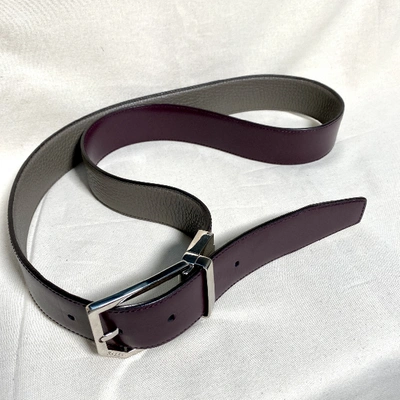 Pre-owned Bally Multicolour Leather Belt