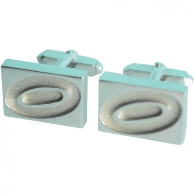 Pre-owned Balmain Cufflinks In Silver