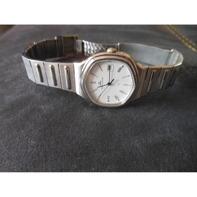 Pre-owned Jaeger-lecoultre Silver Steel Watch