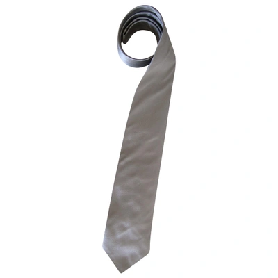 Pre-owned Ralph Lauren Grey Silk Ties