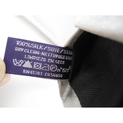 Pre-owned Ralph Lauren Grey Silk Ties