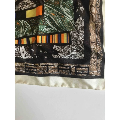 Pre-owned Etro Silk Scarf & Pocket Squares