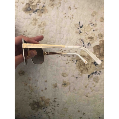 Pre-owned Carrera Gold Metal Sunglasses