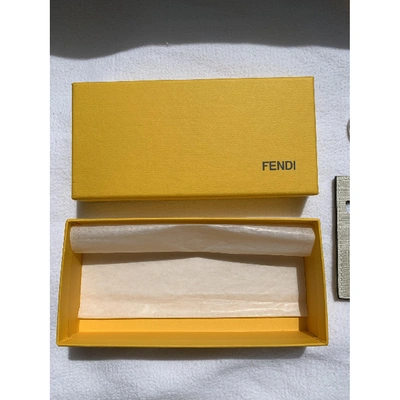 Pre-owned Fendi White Leather Jewellery