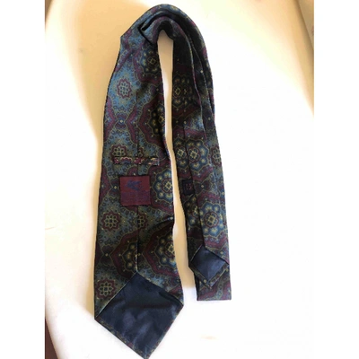 Pre-owned Etro Silk Tie In Other