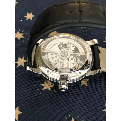 Pre-owned Montblanc Watch In Grey