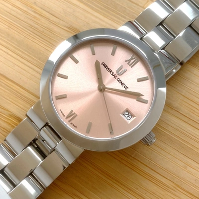 Pre-owned Universal Geneve Watch In Pink