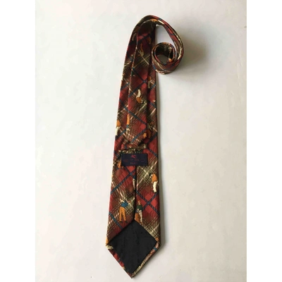 Pre-owned Etro Silk Tie In Multicolour