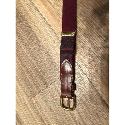 Pre-owned Etro Cloth Belt