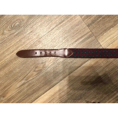 Pre-owned Etro Cloth Belt