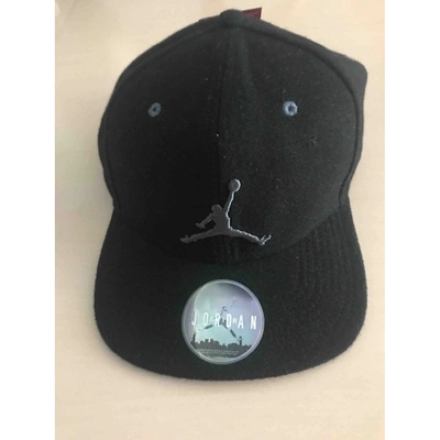 Pre-owned Jordan Black Wool Hat & Pull On Hat