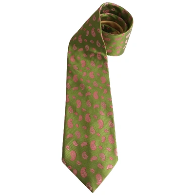 Pre-owned Tommy Hilfiger Silk Tie In Multicolour