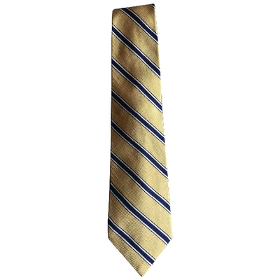 Pre-owned Breuer Yellow Silk Ties