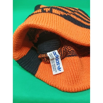 Pre-owned Adidas Originals Wool Hat In Multicolour