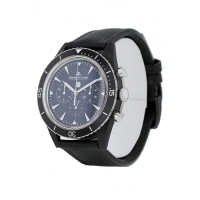 Pre-owned Jaeger-lecoultre Black Ceramic Watch