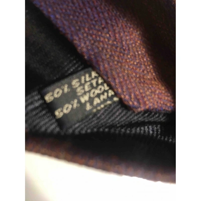 Pre-owned Corneliani Silk Tie In Purple
