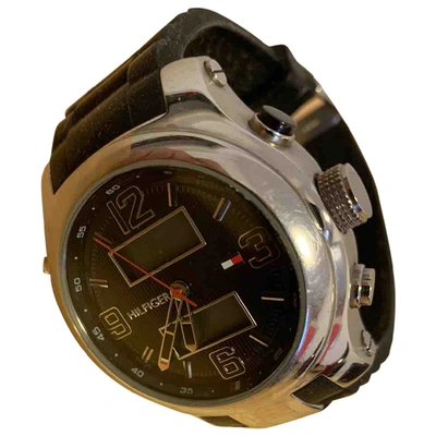 Pre-owned Tommy Hilfiger Brown Steel Watch