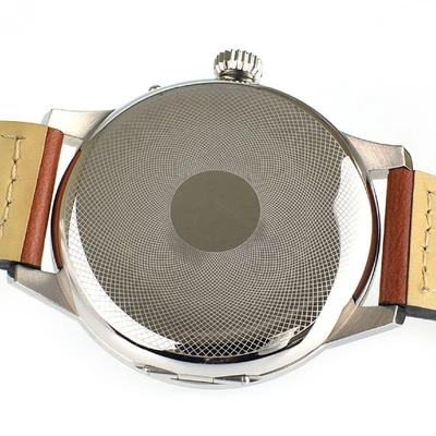 Pre-owned Alpina Black Steel Watch