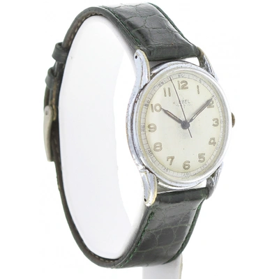 Pre-owned Ebel Khaki Steel Watch