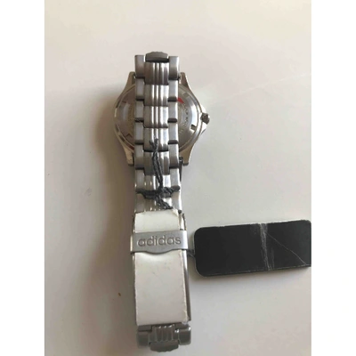 Pre-owned Adidas Originals Watch In Silver