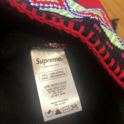 Pre-owned Supreme Hat In Multicolour