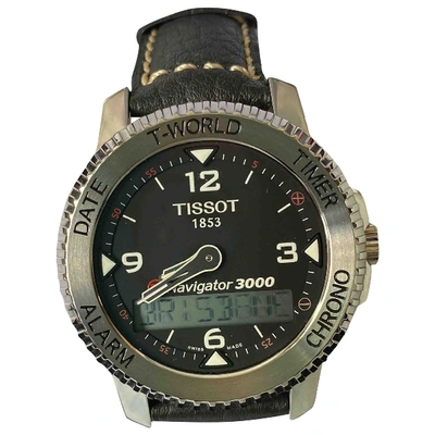 Pre-owned Tissot Watch In Black