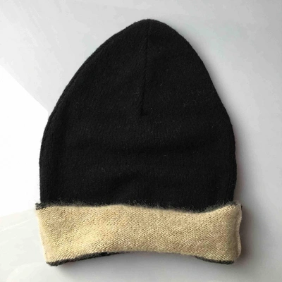 Pre-owned Marc Jacobs Wool Hat In Black