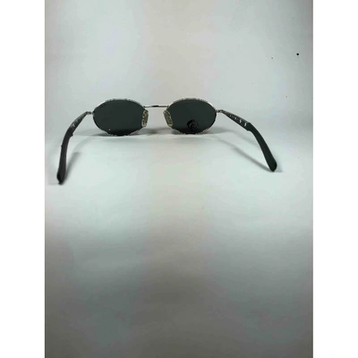 Pre-owned Diesel Silver Metal Sunglasses