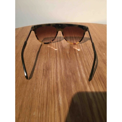 Pre-owned Balmain Brown Sunglasses