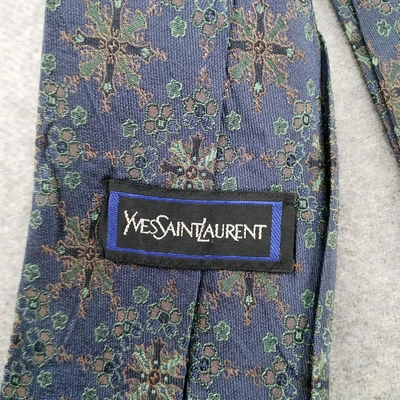 Pre-owned Saint Laurent Multicolour Silk Ties