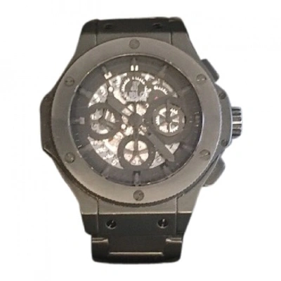 Pre-owned Hublot Big Bang  Black Ceramic Watch