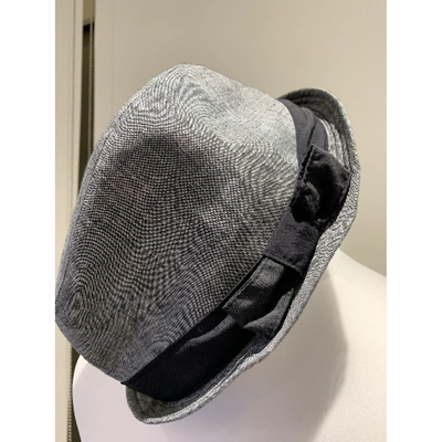 Pre-owned Rag & Bone Hat In Grey