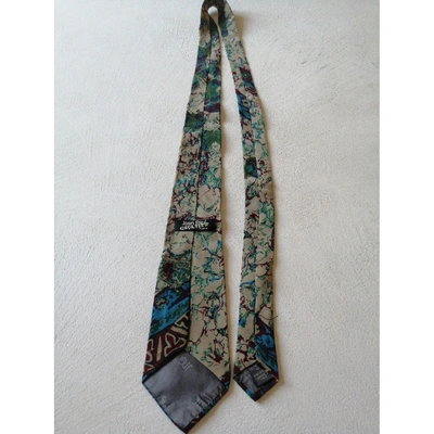 Pre-owned Jean Paul Gaultier Silk Tie In Multicolour