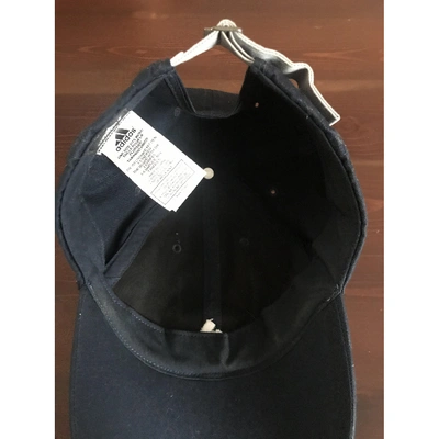 Pre-owned Adidas Originals Hat In Blue
