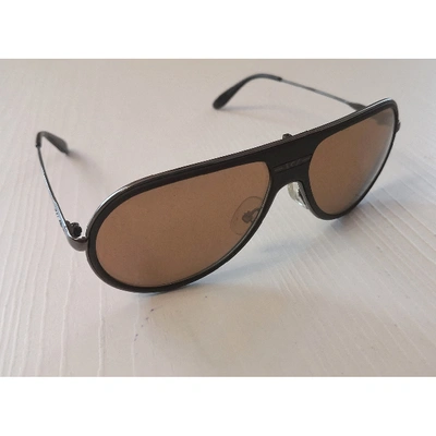 Pre-owned Carrera Brown Metal Sunglasses
