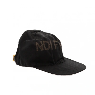 Pre-owned Fendi Black Cloth Hat & Pull On Hat