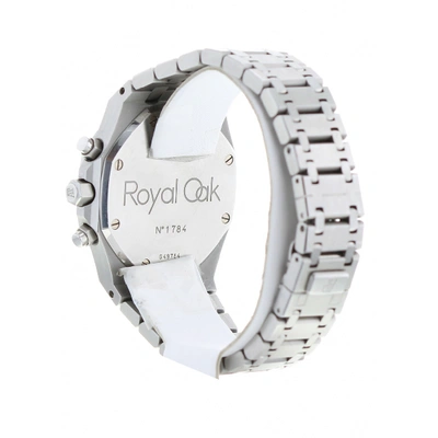 Pre-owned Audemars Piguet Royal Oak Offshore White White Gold Watch