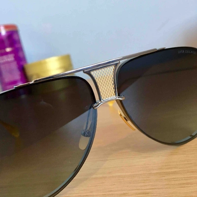 Pre-owned Dita Silver Metal Sunglasses