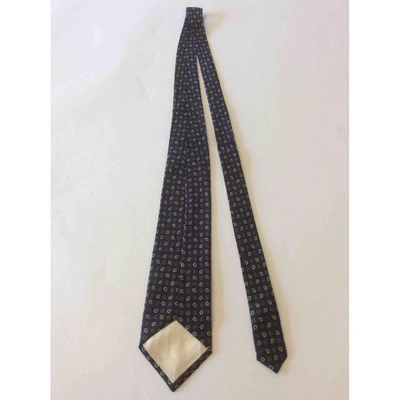 Pre-owned Pierre Balmain Silk Tie In Multicolour