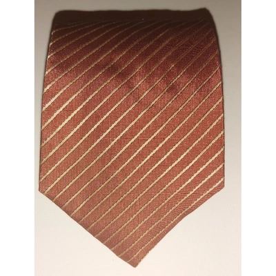 Pre-owned Ermenegildo Zegna Silk Tie In Other