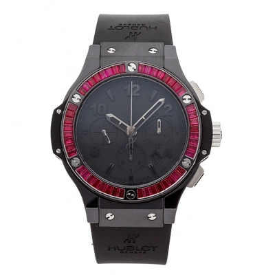 Pre-owned Hublot Big Bang  Ceramic Watch In Black