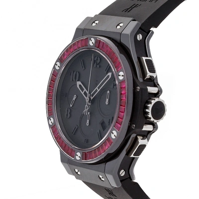 Pre-owned Hublot Big Bang  Ceramic Watch In Black