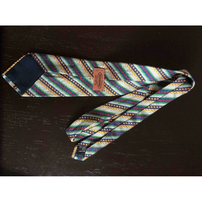 Pre-owned Missoni Silk Tie In Other
