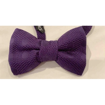 TOM FORD Pre-owned Silk Tie In Purple
