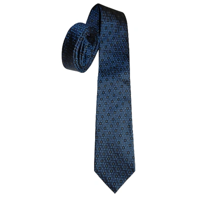 Pre-owned Etro Silk Tie In Blue