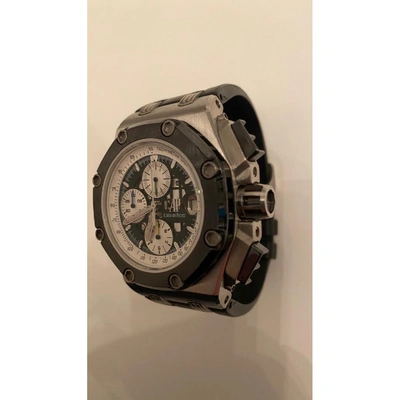 Pre-owned Audemars Piguet Royal Oak Offshore Metallic Titanium Watch