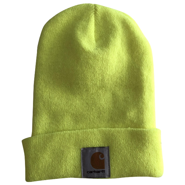 yellow carhartt hat
