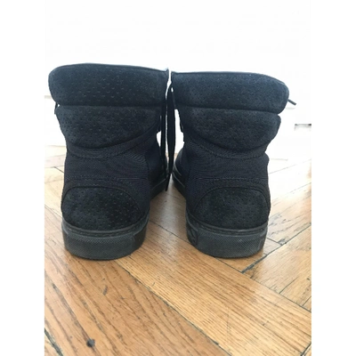 Pre-owned Balenciaga Trainers In Black